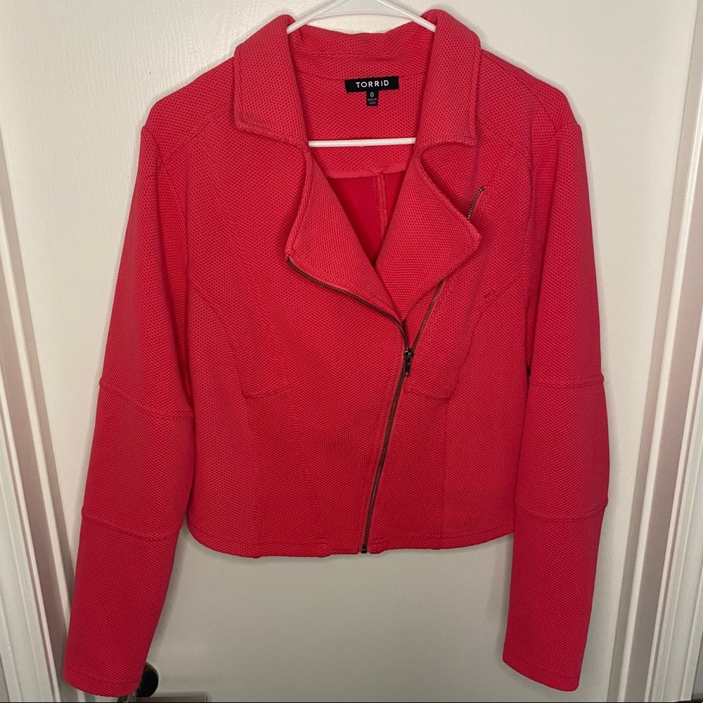 Torrid Hot pink jacket - Picture 1 of 6